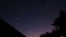 Gökyüzünde Starlink uyduları heyecana neden oldu! TUBİTAK’tan açıklama var