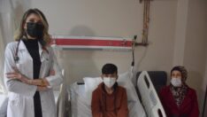 13 yaşındaki Abdussamet ikinci kez coronayı yendi