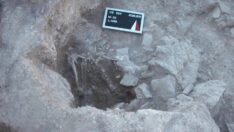 4 bin yaşında insan ve köpek iskeleti bulundu