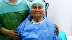 6 çocuk 15 torun sahibi Fadime nine ışığı gördü