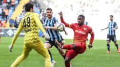 Adana Demirspor ile Kayserispor serilerini sürdürdü: 1-1