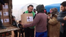 Ahmet Çalık’ın ailesinden Suriye’ye gıda yardımı