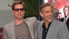 Brad Pitt ve George Clooney yeni filmleri için düşük ücreti kabul etti