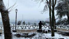 Çamlıca Tepesi’nden kartpostallık manzaralar