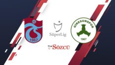 CANLI | Trabzonspor Giresunspor maçı | Süper Lig 22. hafta