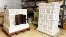 Dolmabahçe Sarayı’ndaki tarihi çini sobalar restore edildi