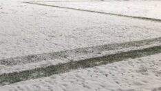 Elazığ’da amatör liglere kar engeli