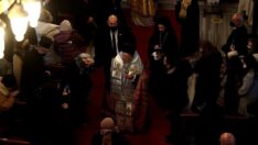 Fener Rum Patriği Bartholomeos Trilye’de ayin yönetti