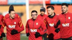 Galatasaray’da Omar Elabdellaoui, takımla birlikte çalıştı