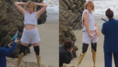 İki bacağı ampute model Lauren Wasser işe döndü