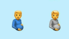 iPhone’un son güncellemesine hamile adam emojisi damga vurdu