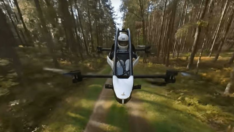 İsveçli startup şirketi, elektrikli uçan araba tasarladı