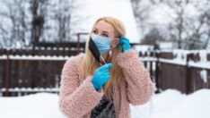 Kapalı ve kalabalık ortamlarda çift maske şart!