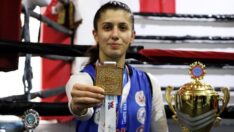 ‘Kızdan boksör olmaz’ dediler, şampiyon oldu