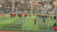 Ortalık savaş alanına döndü! Dört futbolcu yaralı
