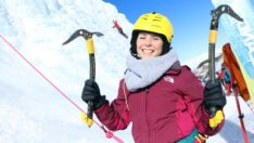 Palandöken’de buz tırmanışı festivali