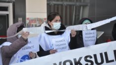 Sağlıkçılardan ‘faturalı’ eylem