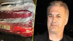 Tamer Karadağlı kaza yaptı! ‘Yağan kardan biz de nasibimizi aldık’