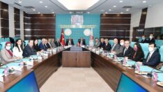 Ticaret Bakanlığı’nda Mısırlı heyet ile görüşme