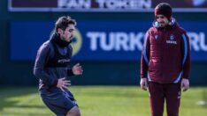 Trabzonspor’da Abdülkadir Ömür takımla çalıştı