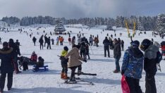 Uludağ’da adım atacak yer kalmadı