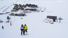 Yedikuyular Kayak Merkezi’ne bir ayda 100 bin ziyaretçi