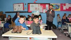 81 ilden çiftler, 14 Şubat’ta hediyelerini köy okulundaki çocuklara gönderdi