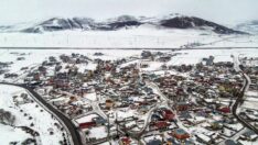 Ardahan’da kışa kuş bakışı