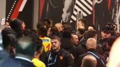 Beşiktaş Göztepe maçının devre arasında ortalık karıştı