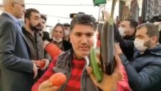 Bir patlıcan, bir domates, bir salatalık ve bir biber 20 lira