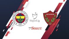 CANLI | Fenerbahçe Hatayspor maçı | Süper Lig 26. hafta
