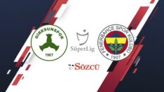 CANLI | Giresunspor Fenerbahçe maçı | Süper Lig 25. hafta