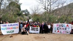 Cennet Kavakderesi’nde çöplük ve moloz eylemi