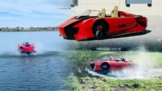 Dünyanın ilk lüks spor hovercraftı geliştirildi