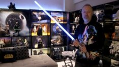 Evini ‘Star Wars’ müzesine çevirdi