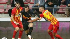 Galatasaray, Kayserispor karşısında galibiyet arıyor