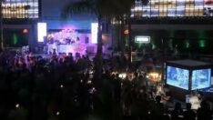 Gece kulübündeki köpek balığı yeni yuvasına kavuştu