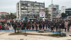 Gemi söküm işçileri Aliağa Meydanı’nda