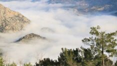 Göksu Vadisi’nde seyrine doyumsuz manzaralar oluştu