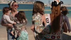 Meryem Uzerli ve kızlarının Dubai tatili