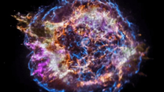 NASA 17. yüzyıldan kalma yıldızın görüntülerini paylaştı