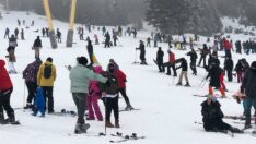 Uludağ’ı 40 günde 887 bin kişi ziyaret etti