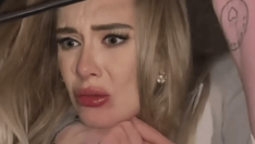 Ünlü şarkıcı fena dağıttı