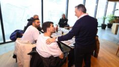 Beşiktaş derbi öncesi moral yemeği yedi