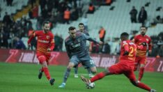 Beşiktaş kupaya veda etti! Kayserispor yarı finalde…