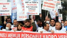 Birleşik Kamu İş’ten ‘Yoksulluk ve Fukaralık Politikalarına Dur’ Eylemi