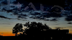 Bu defa UFO olmadıkları kesin: Halo dizisi için gökyüzünü QR kodla kapladılar