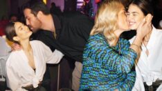 Didem Şahin’den müstakbel gelin Ecem Çırpan’a öpücük