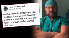 Doktorun burnunu kıran profesör elinden yaralandığı gerekçesiyle rapor almış