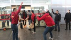 Galatasaray kafilesi Gaziantep’te